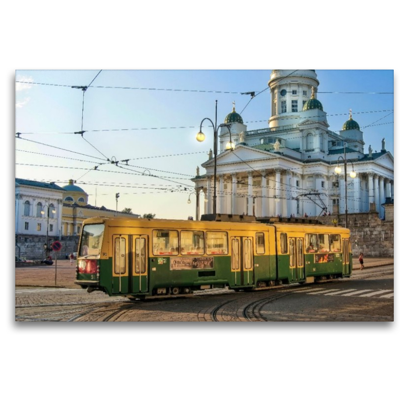 Gelenkwagen der Straßenbahn Helsinki