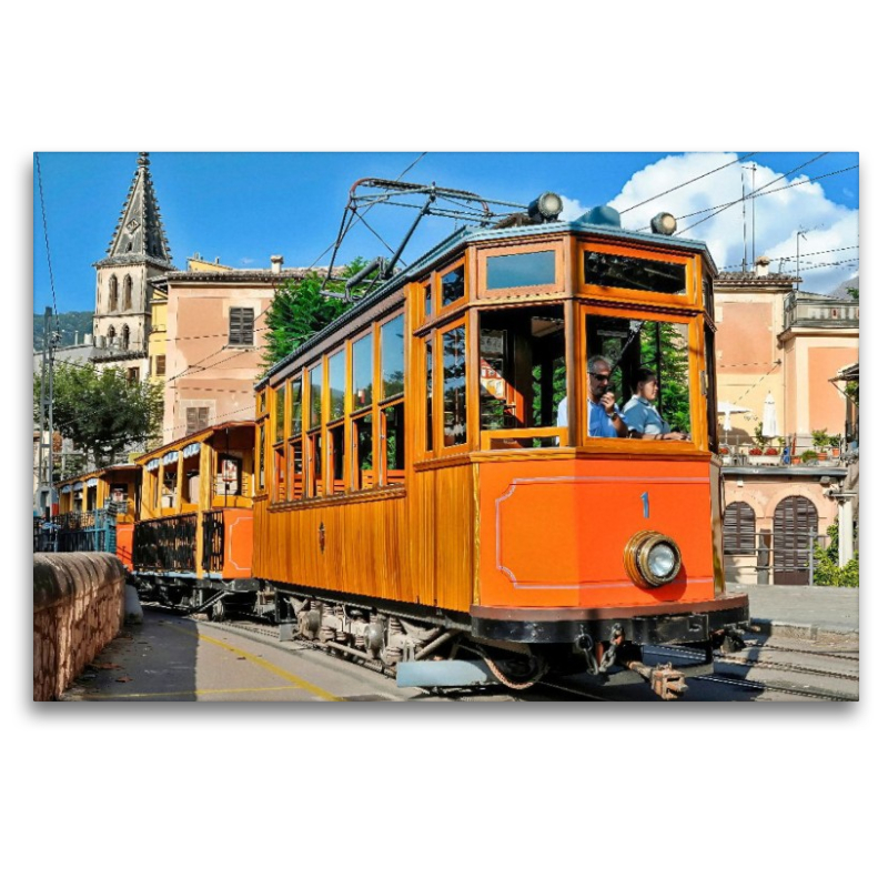 Die historische Straßenbahn Tramvia de Sóller auf Mallorca
