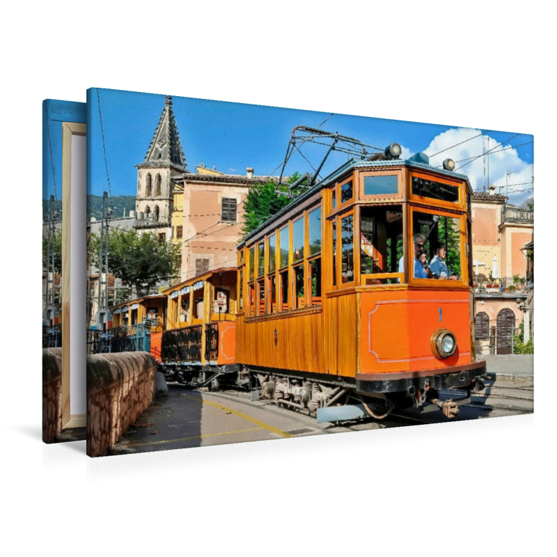 Die historische Straßenbahn Tramvia de Sóller auf Mallorca
