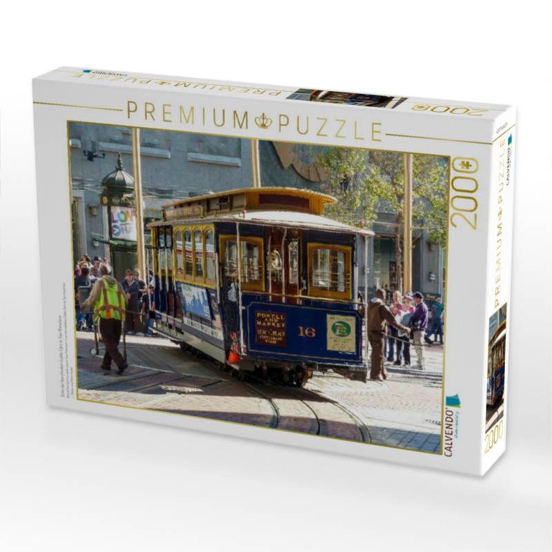 Eine der berühmten Cable Cars in San Francisco