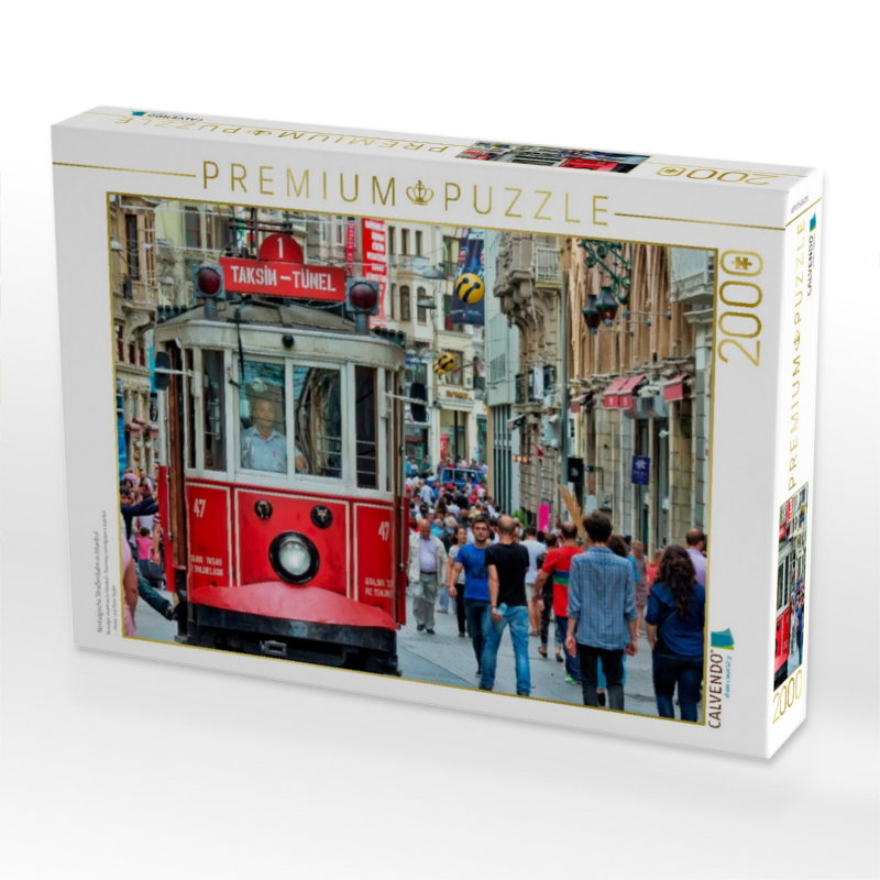 Nostalgische Straßenbahn in Istanbul