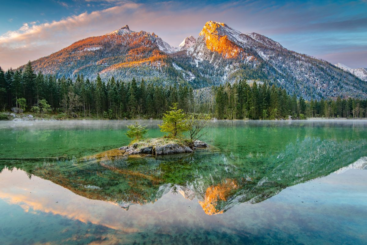 Hintersee mit Hochkalter