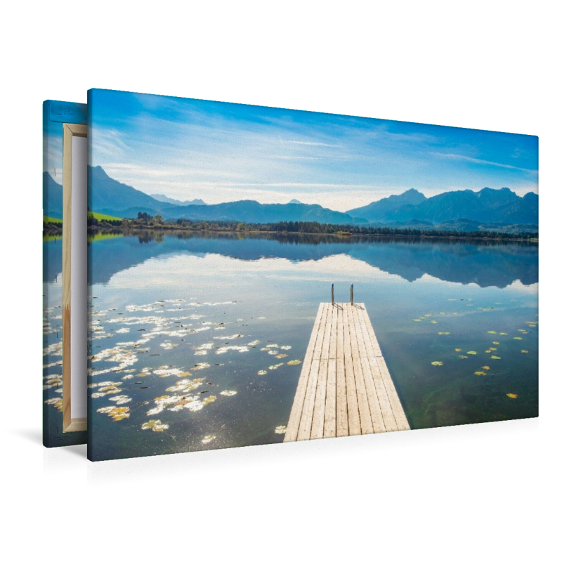Hopfensee mit Allgäuer Alpen