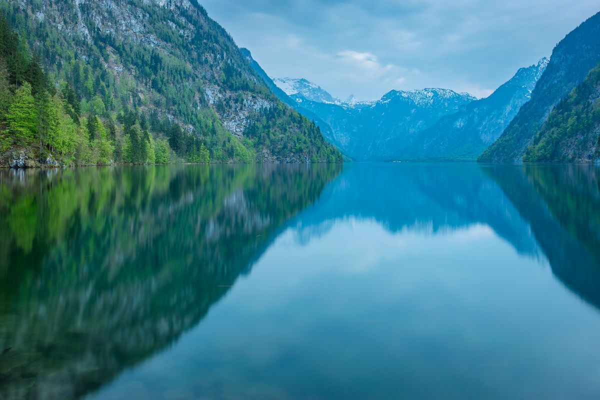 Königssee mit Berchtesgadener Alpen
