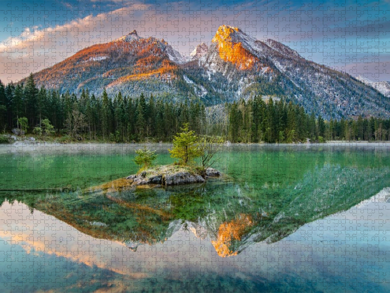 Hintersee mit Hochkalter