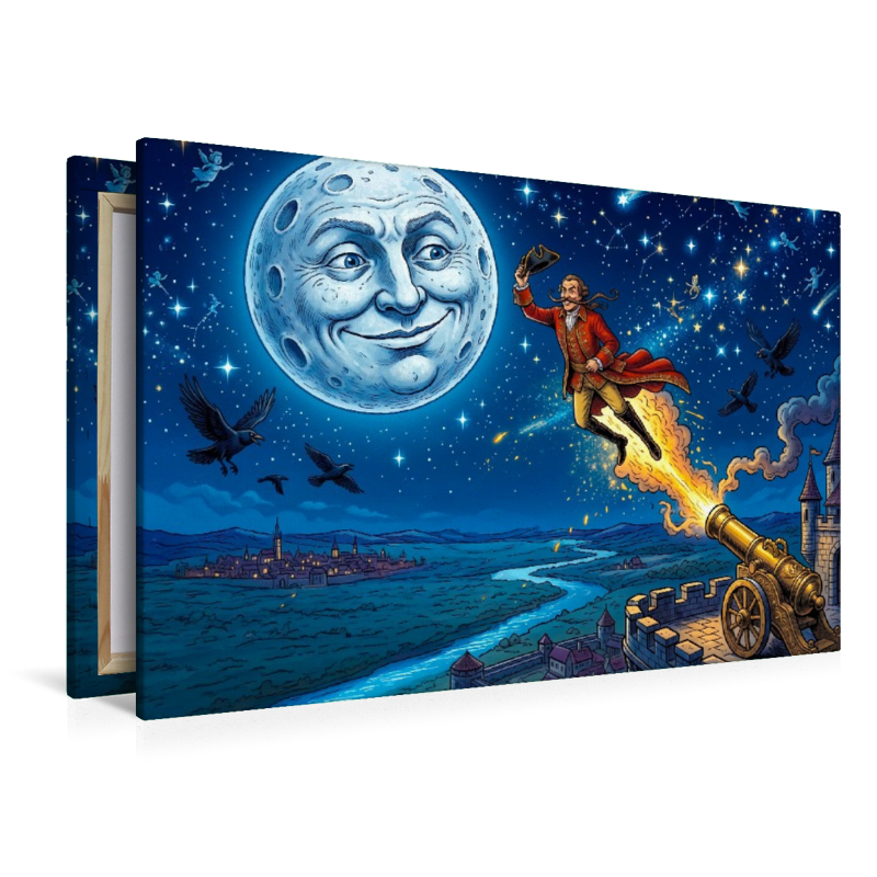 Die Reise bis zum Mond