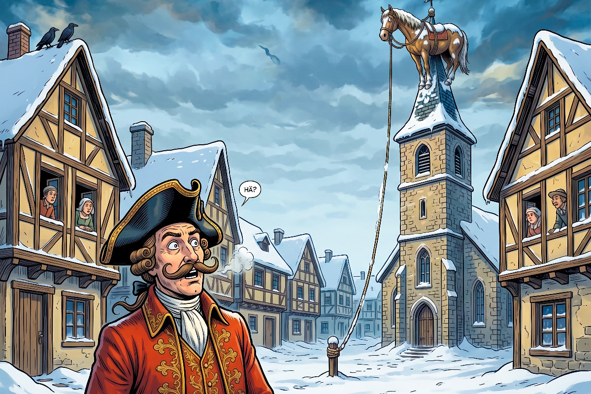 Das Pferd auf dem Kirchturm