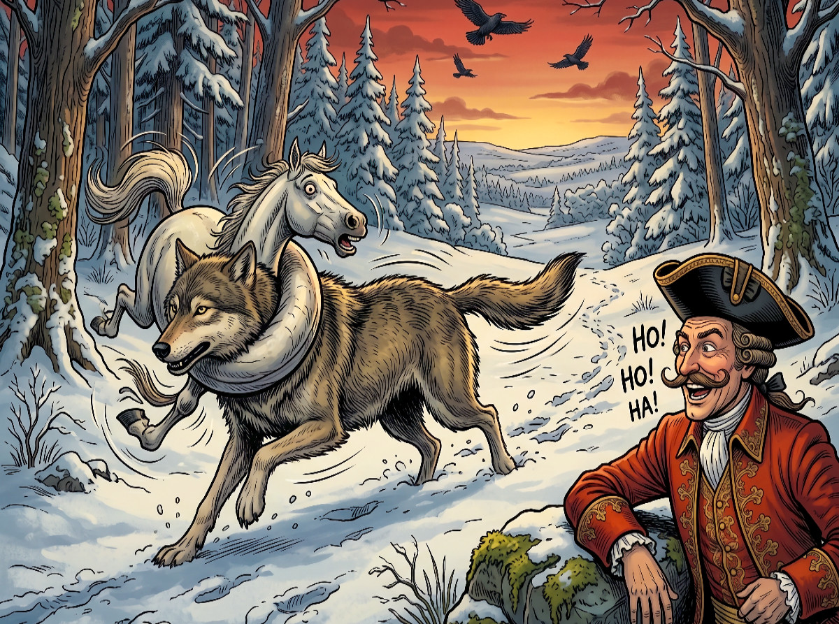 Der Wolf im Pferdekörper