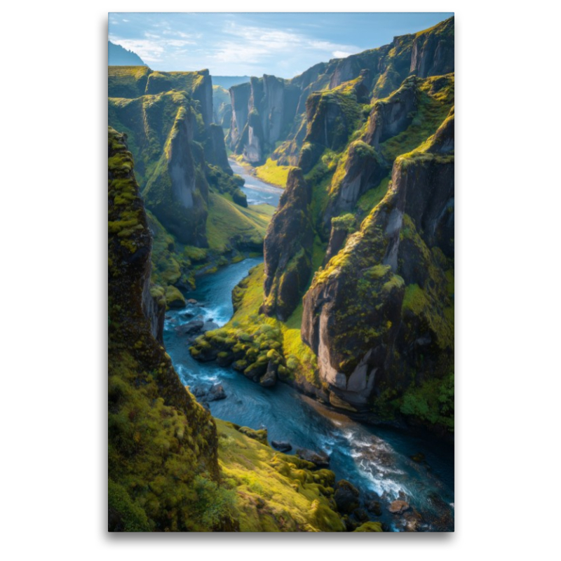 Island – Fjaðrárgljúfur Canyon