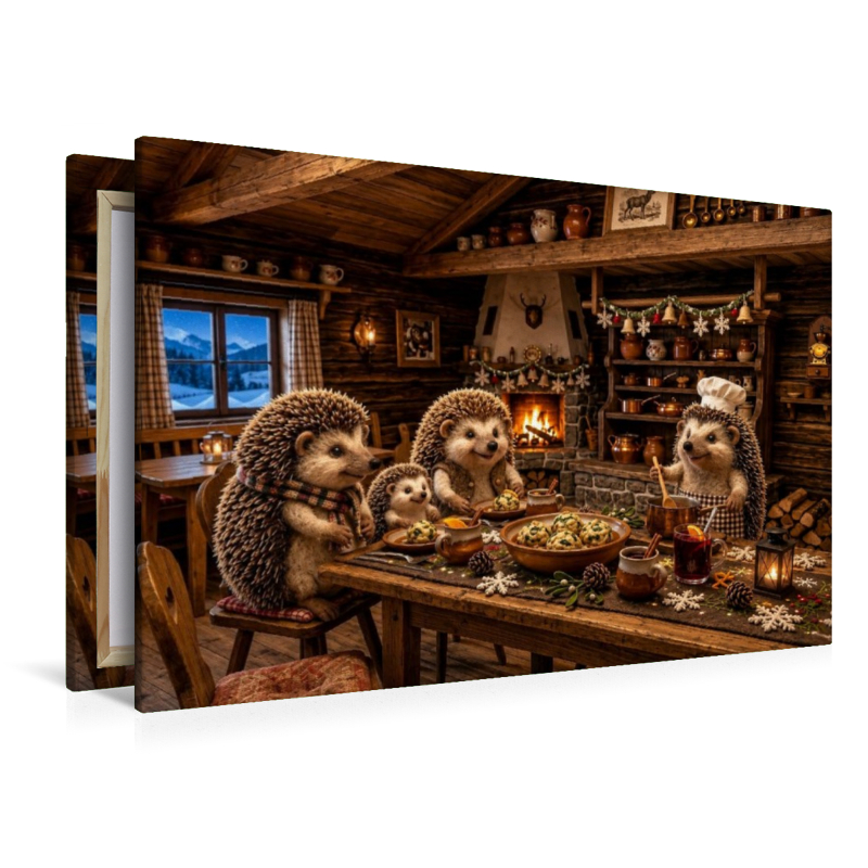 Winterabend in der Igelküche