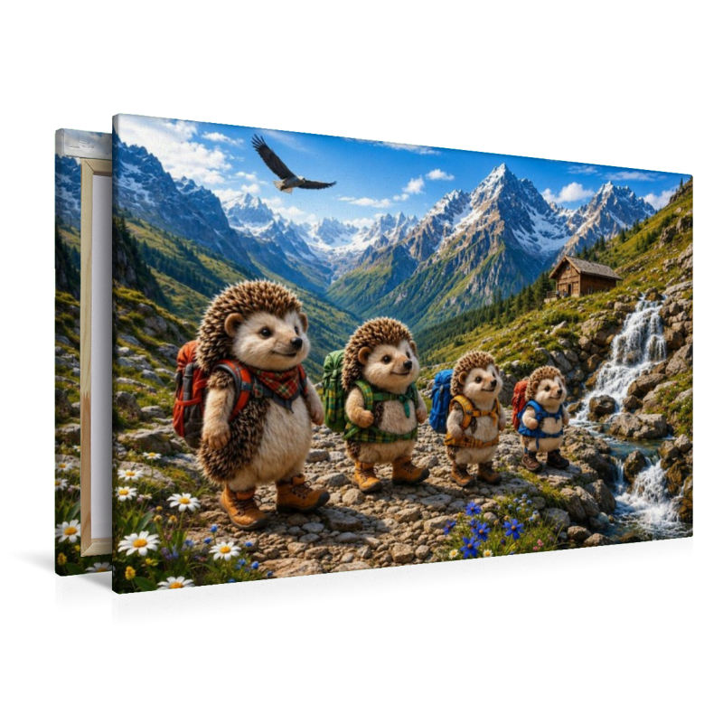 Die Igelwanderer der Alpen
