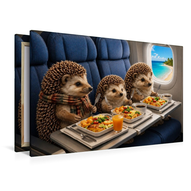 Auch kleine Igel machen Urlaub