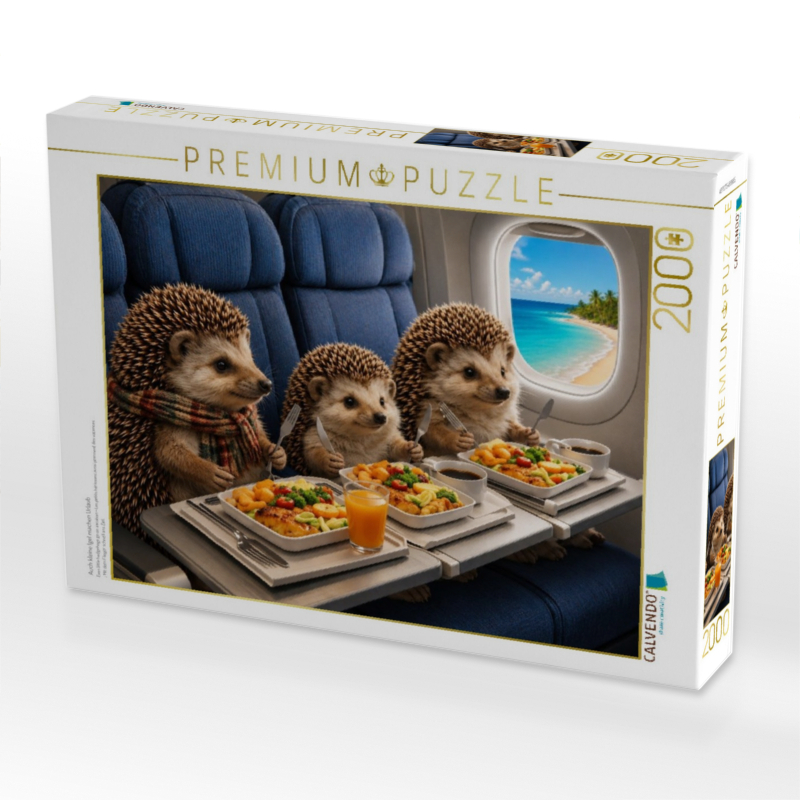 Auch kleine Igel machen Urlaub