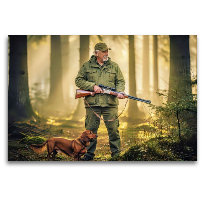 Die Wildnis ruft und der Jäger folgt.