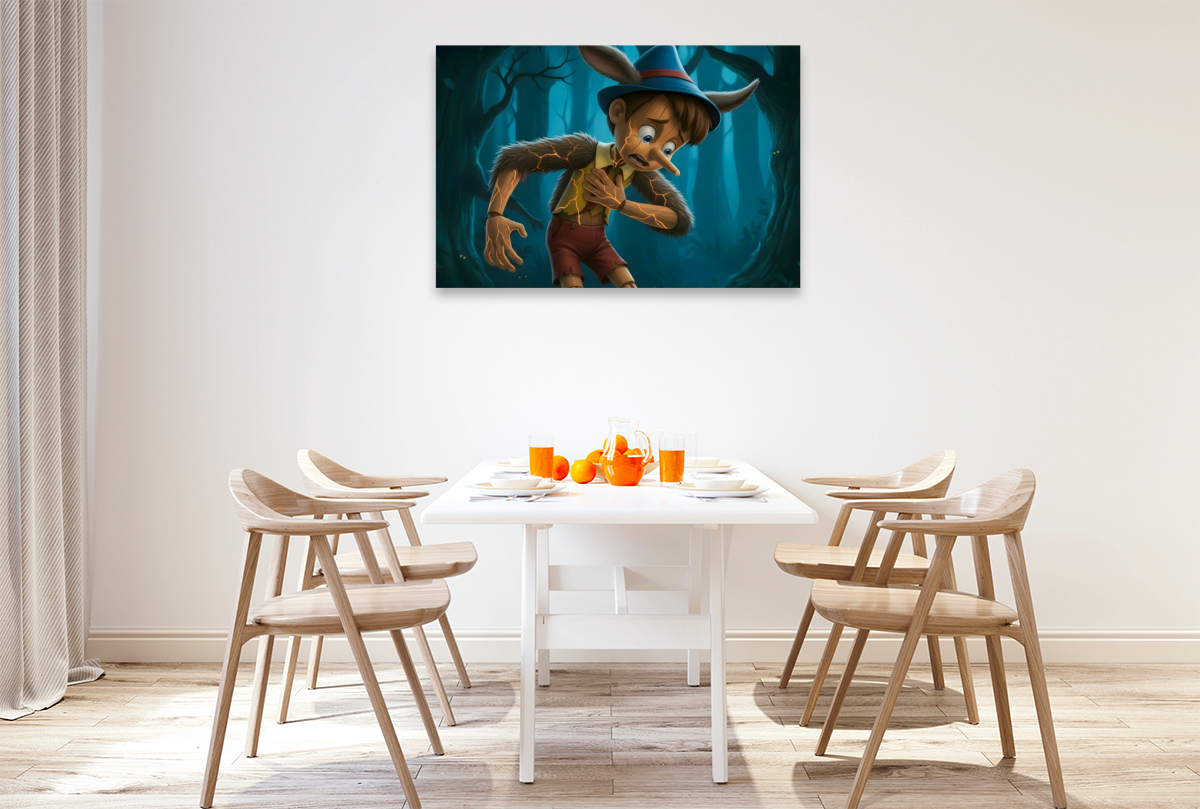 Pinocchio verliert sich im dunklen Fluch
