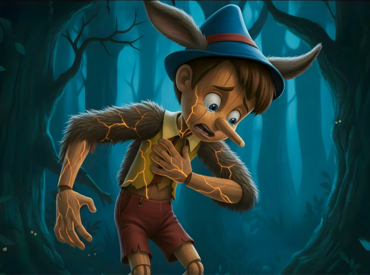 Pinocchio verliert sich im dunklen Fluch