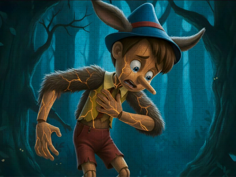 Pinocchio verliert sich im dunklen Fluch