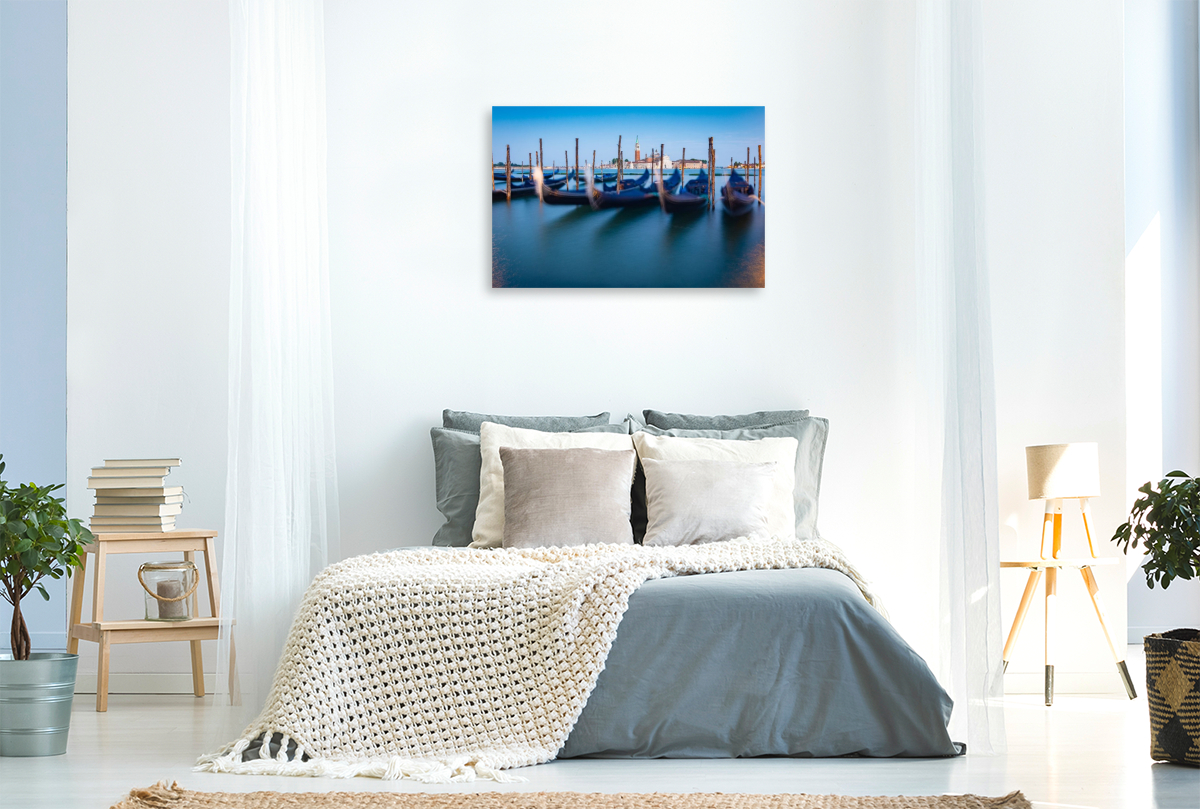 Gondeln und San Giorgio Maggiore