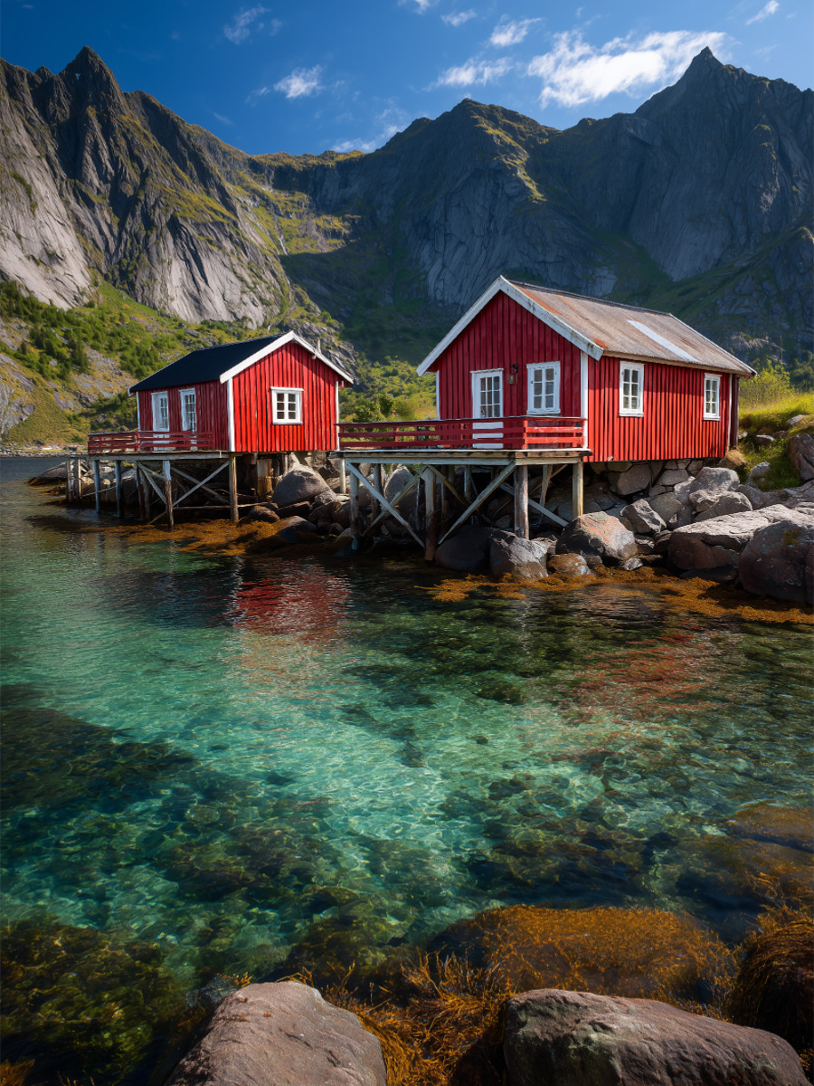 Sakrisøy, Lofoten