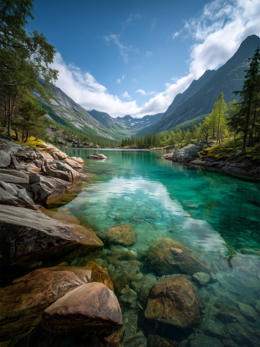 Bondhusvatnet, Hardangerfjord