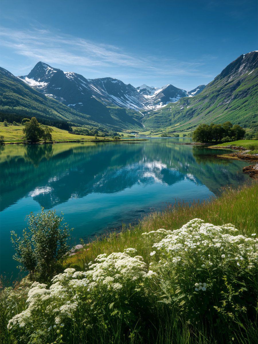 Oldevatnet, Stryn