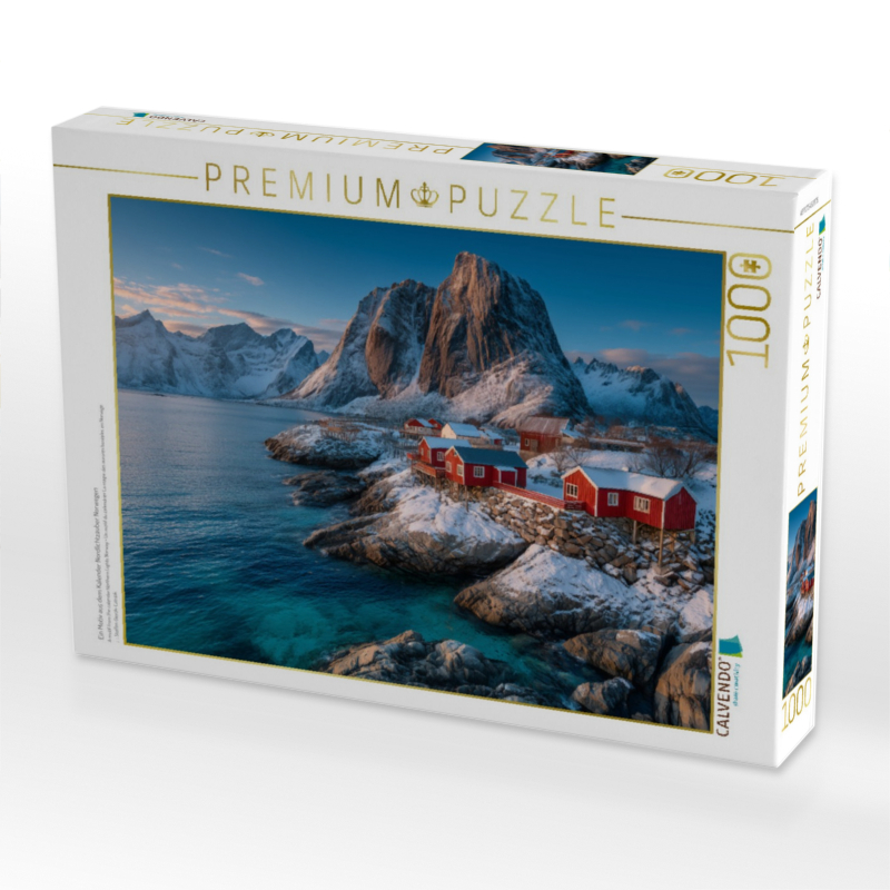 Ein Motiv aus dem Kalender Nordlichtzauber Norwegen