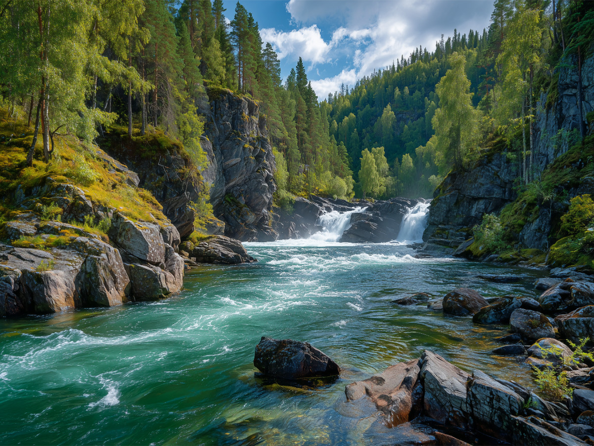 Nyastølfossen, Vestland