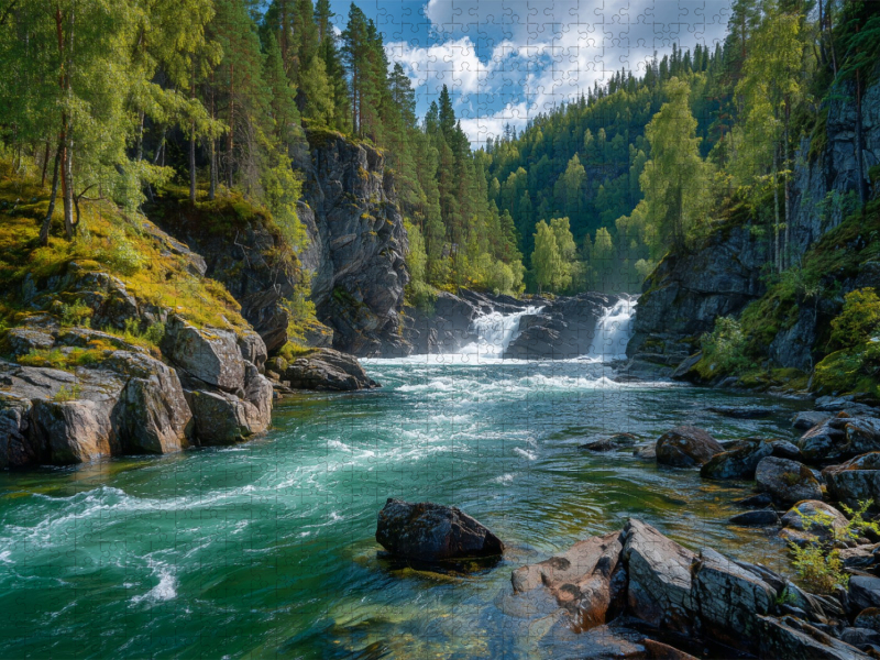 Nyastølfossen, Vestland