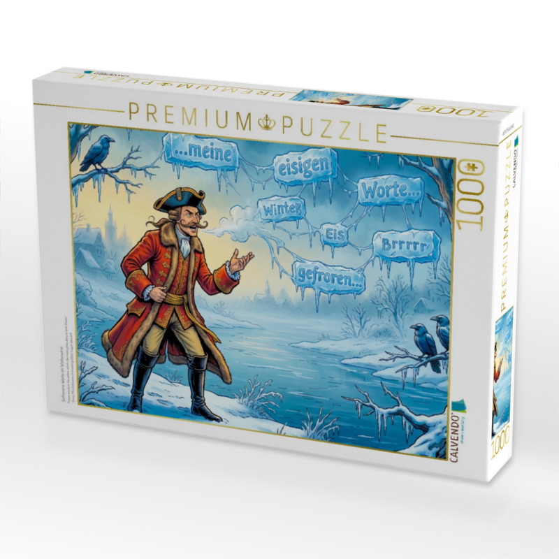 Gefrorene Worte im Winterwind