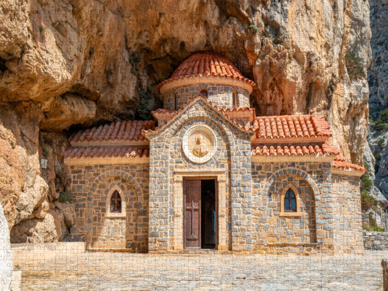 Die Agios Nikolaos Kirche in der Kotsifou-Schlucht
