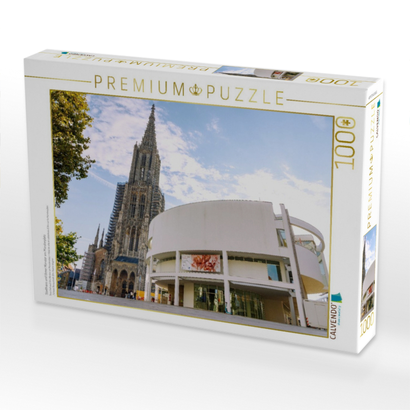 Stadthaus und Ulmer Münster am Münsterplatz