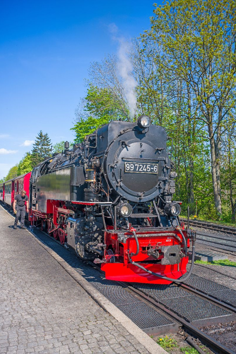Die Harzquerbahn in Drei Annen Hohne