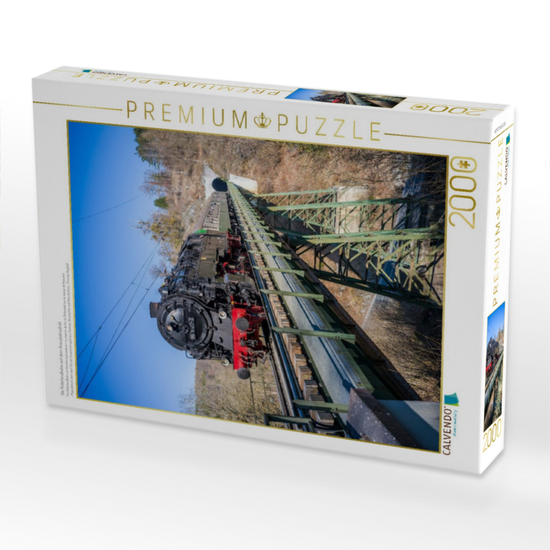 Die Rübelandbahn auf dem Kreuztalviadukt