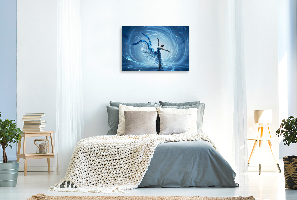 Strömung aus Blau