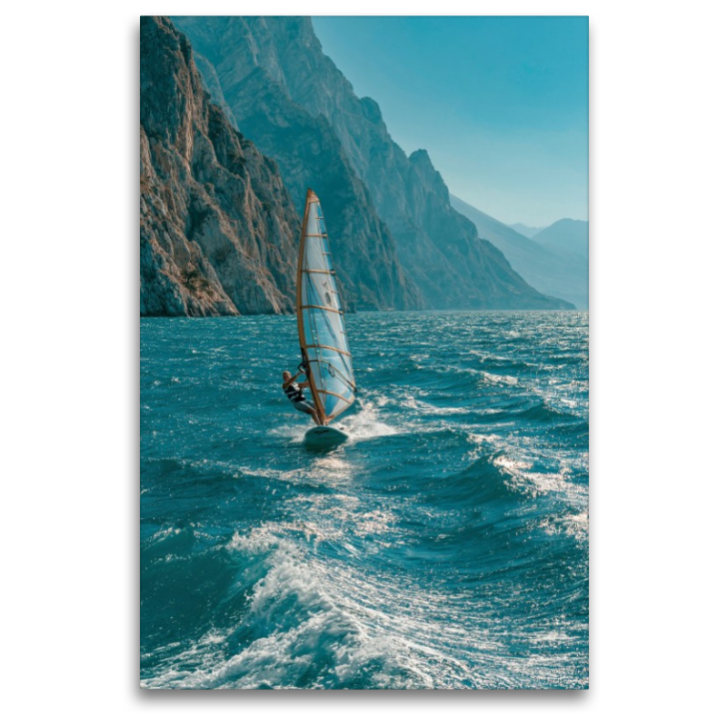 Torbole – Windsurfen auf dem türkisfarbenen Gardasee