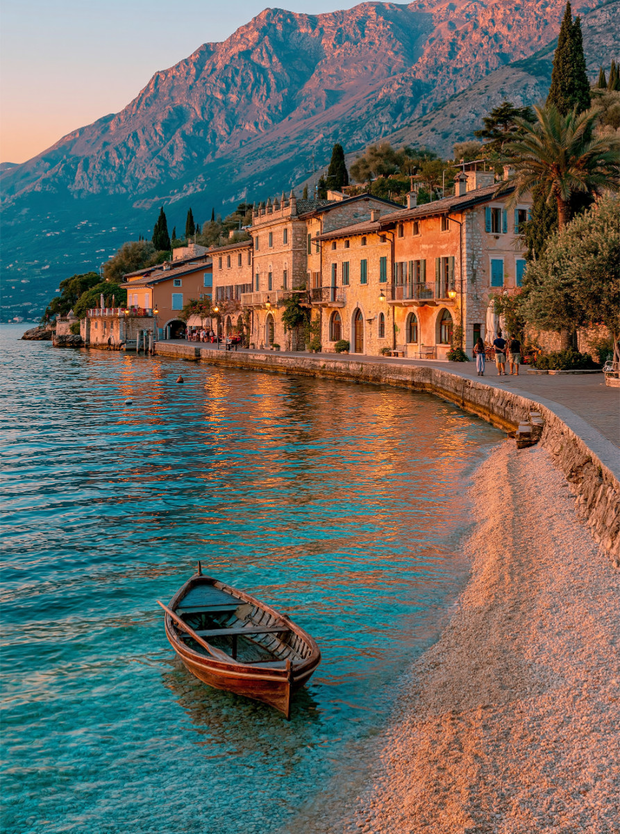 Lago di Garda – Sonnenuntergang über Italiens Sehnsuchtssee