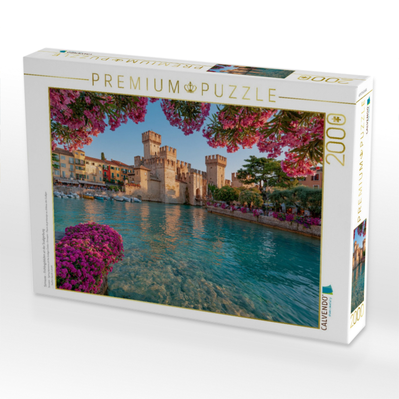 Sirmione – Frühlingsblüten an der Scaligerburg