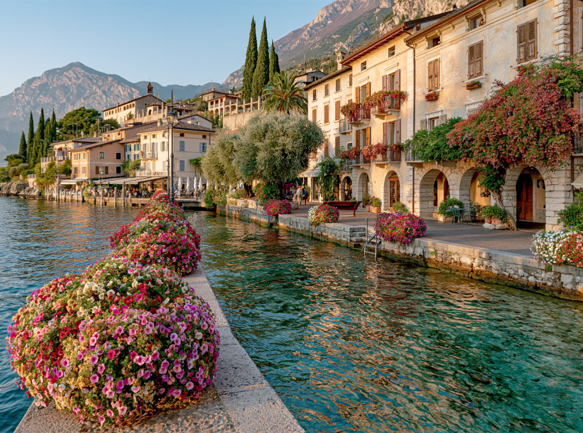 Limone sul Garda – Spätsommerliche Idylle an der Seepromenade
