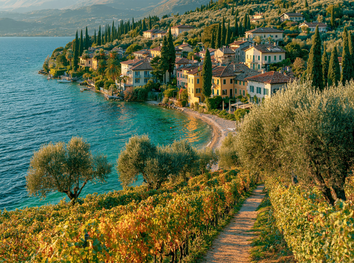 Gardasee – Goldener Herbst zwischen Weinbergen und Olivenhainen