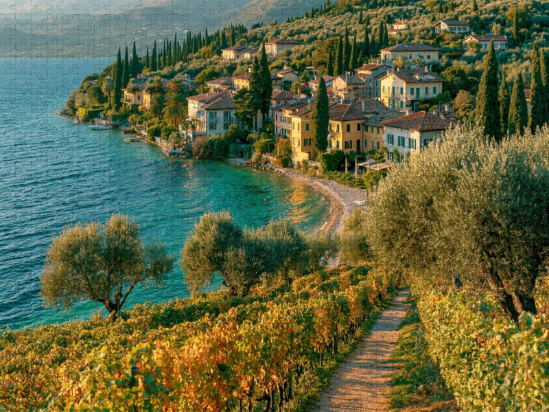 Gardasee – Goldener Herbst zwischen Weinbergen und Olivenhainen