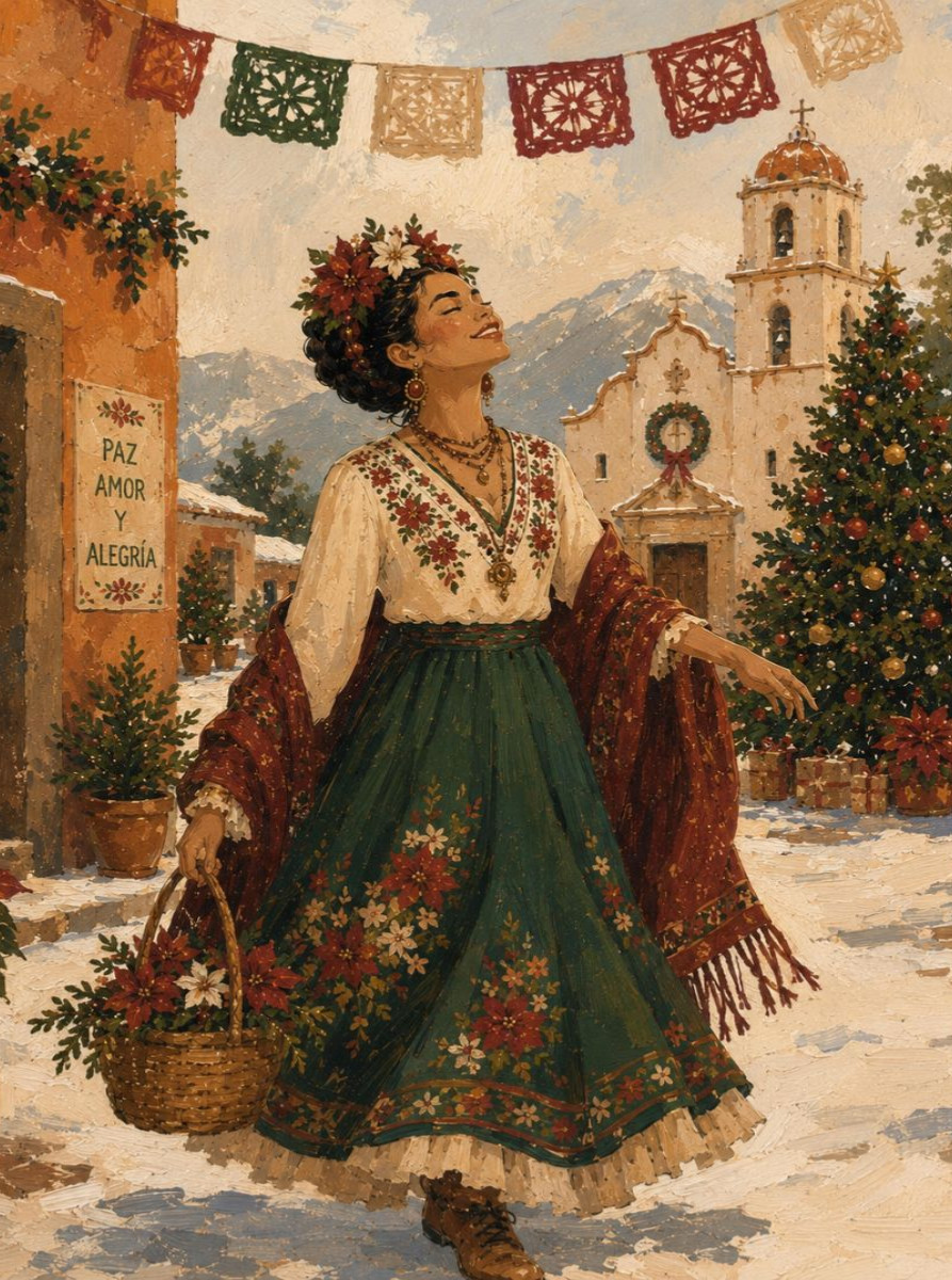 Where Christmas Smells Like Flowers