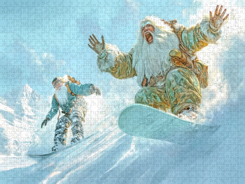 Temporeiches Vergnügen im Schnee