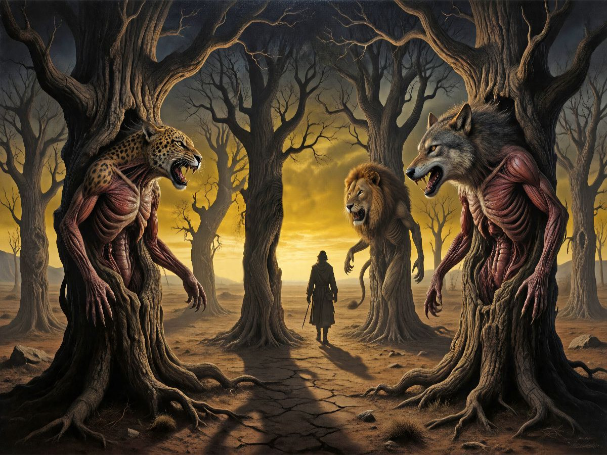 Die Göttliche Komödie - Inferno 1. Gesang: Der dunkle Wald