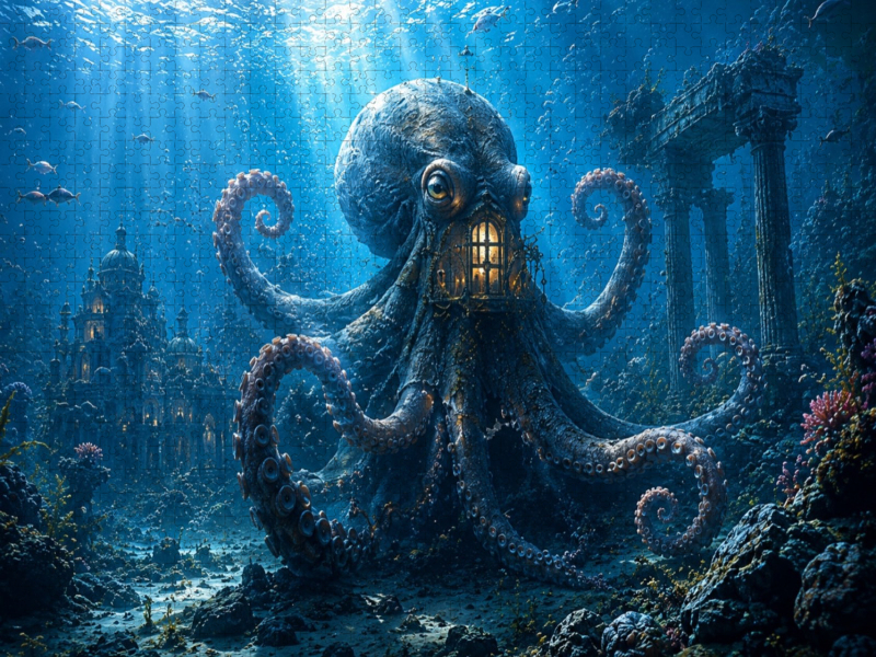 Das Krakenreich der Tiefe