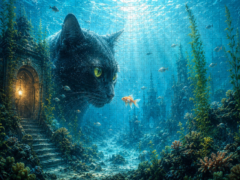 Die Katze aus der Tiefe