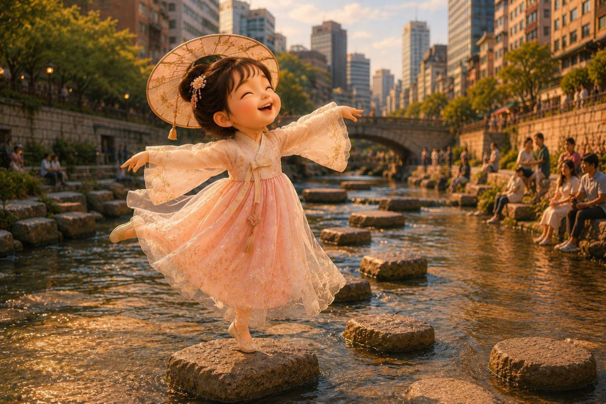Wasserweg durch Seoul