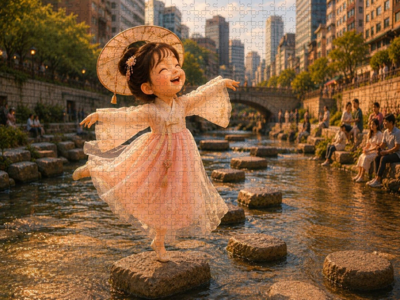 Wasserweg durch Seoul