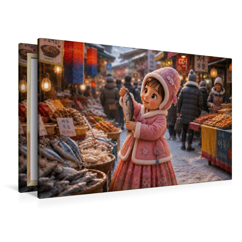Am Markt in Seoul