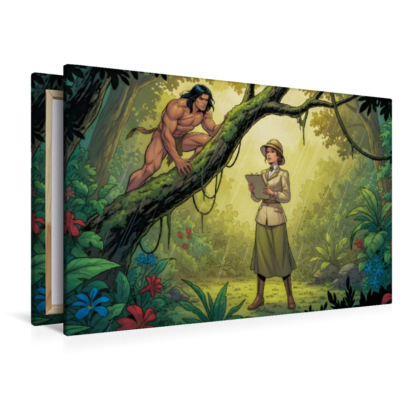Tarzan begegnet erstmals der schönen Jane