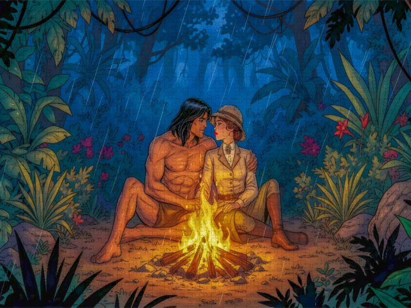 Jane und Tarzan finden wahre Nähe